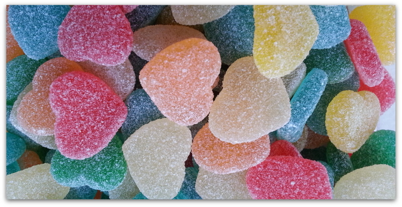 Fizzy Hearts Multicolour